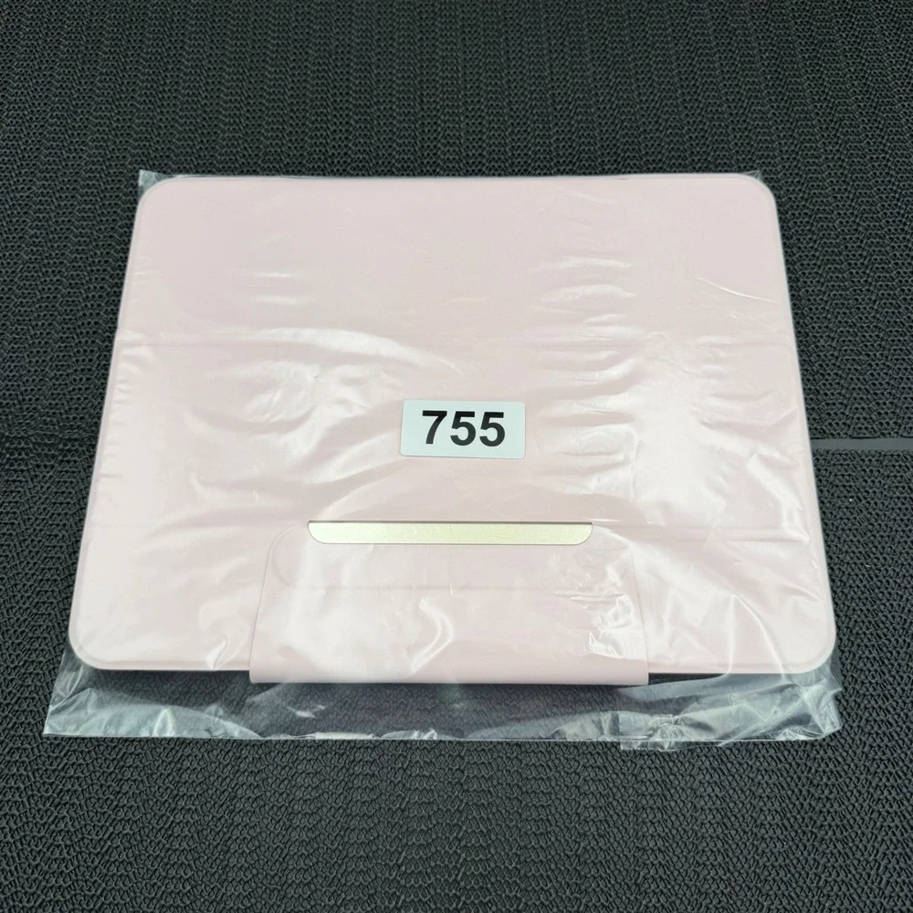 Holographic Rainbow Iridescent Tablet Case Pink Trifold Stand Cover 11 x 8.5